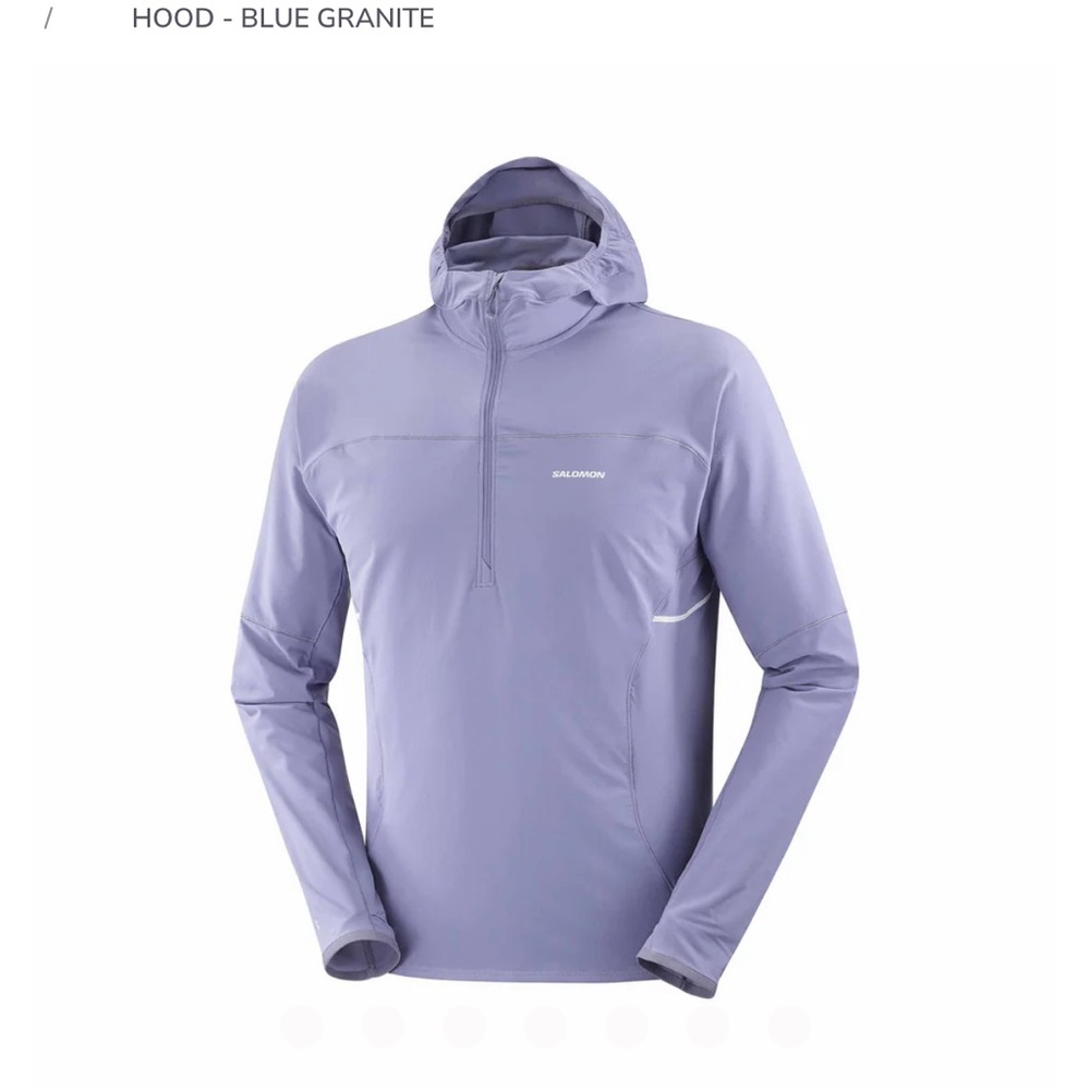 Salomon Men's Performance Jacket in Blue Granite